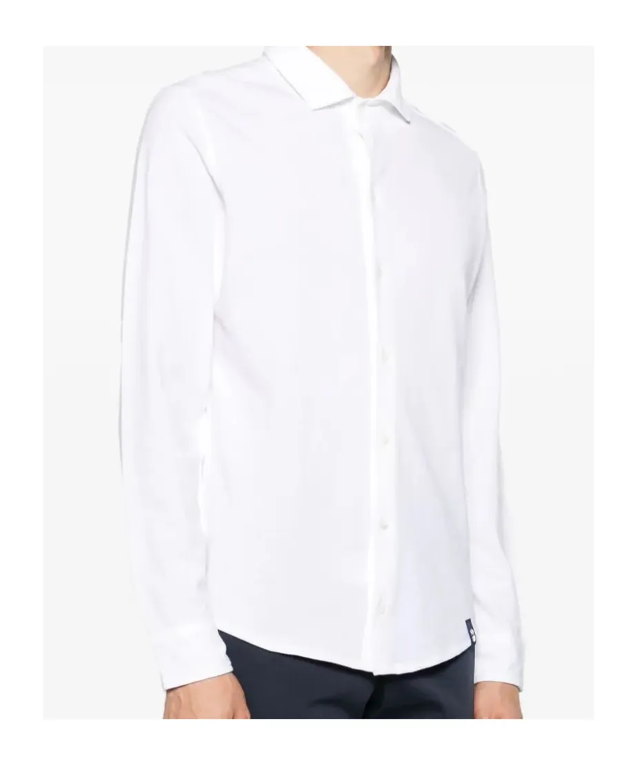 Piqué-Weave Cotton Shirt