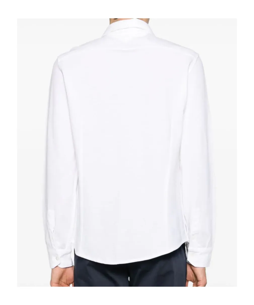 Piqué-Weave Cotton Shirt