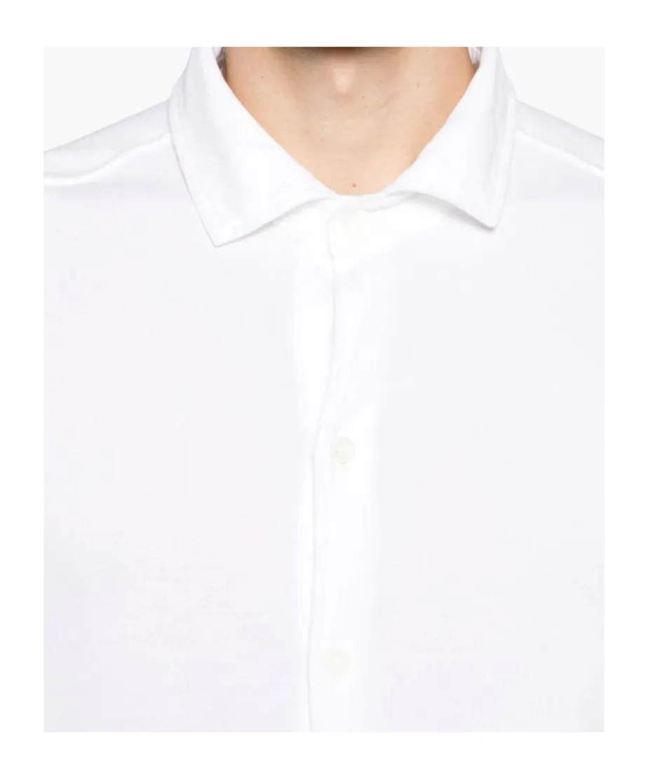 Piqué-Weave Cotton Shirt