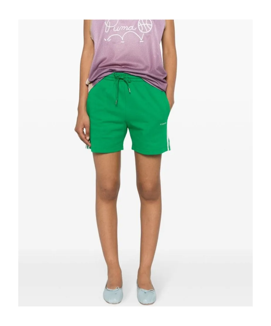Striped Jersey Shorts