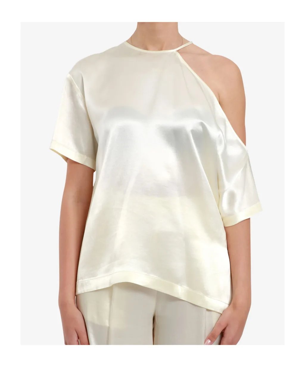 Asymmetrical Shoulder Blouse