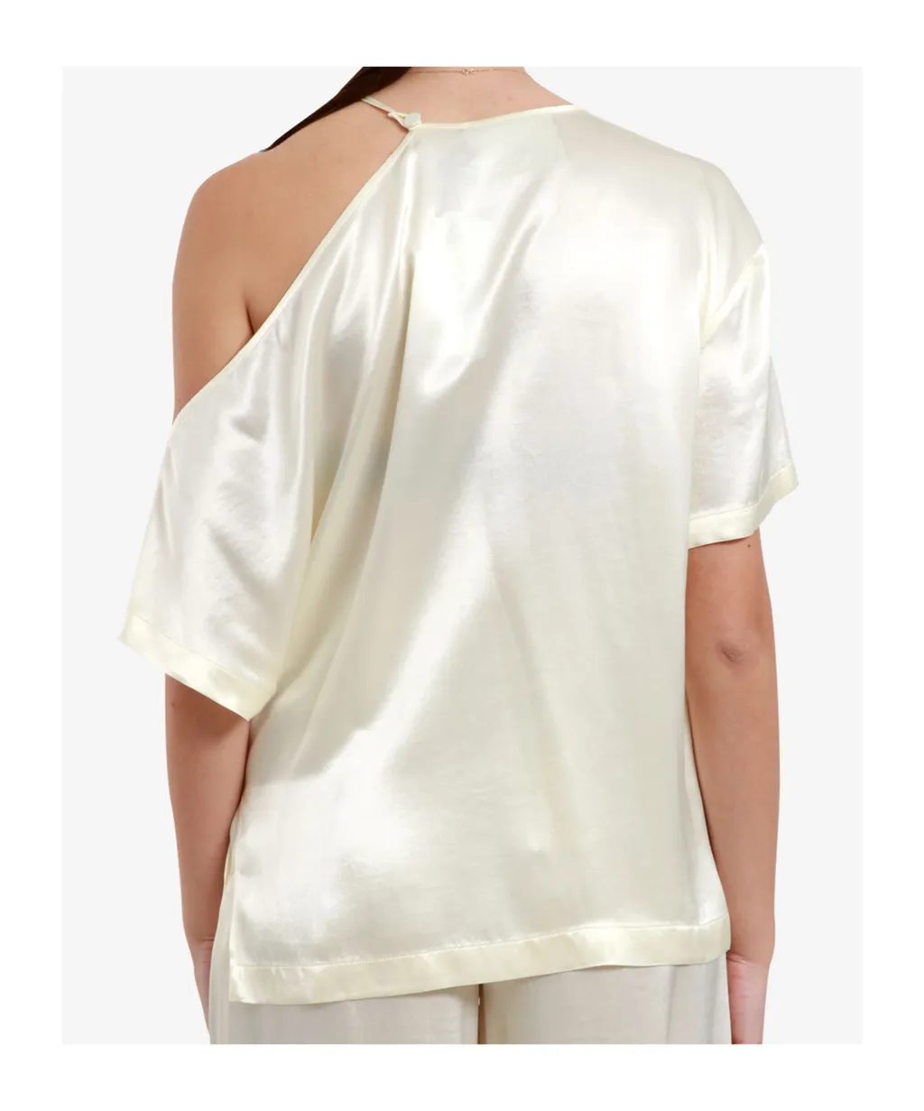 Asymmetrical Shoulder Blouse