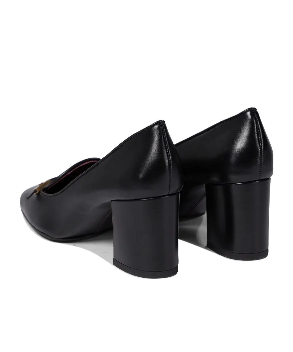 Khaite Round Toe Loafer Pumps
