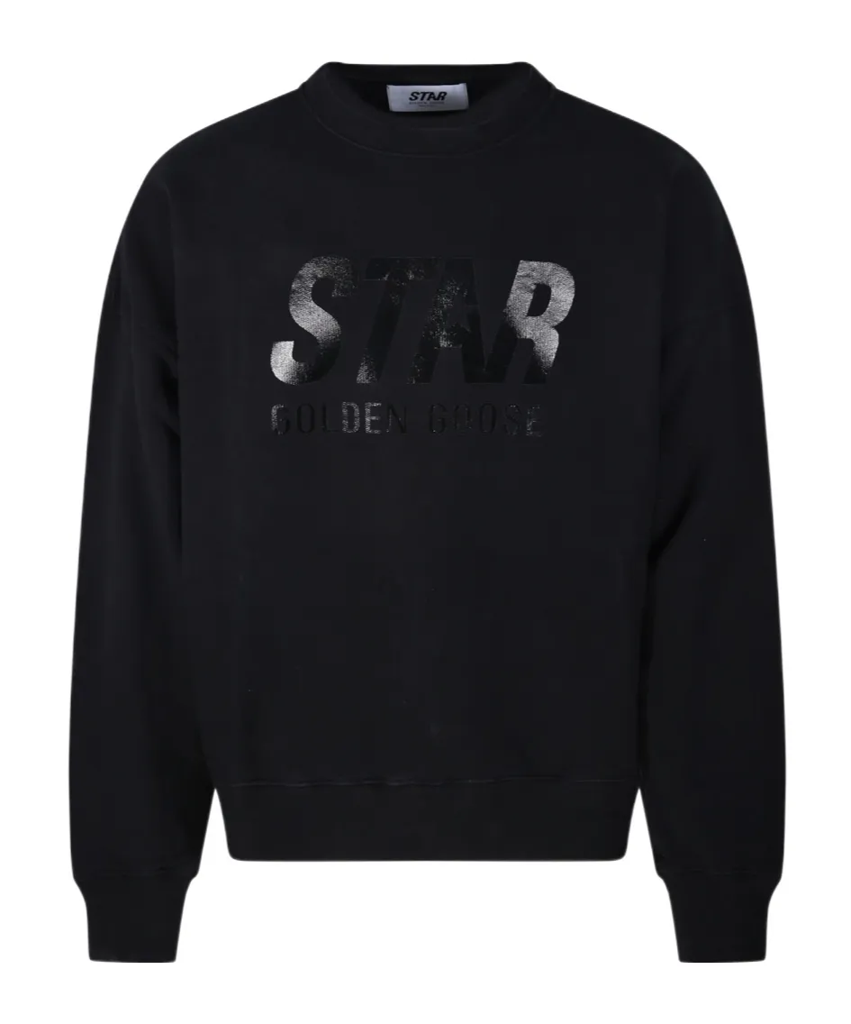 Golden Goose Deluxe Brand Logo Printed Crewneck Sweatshirt