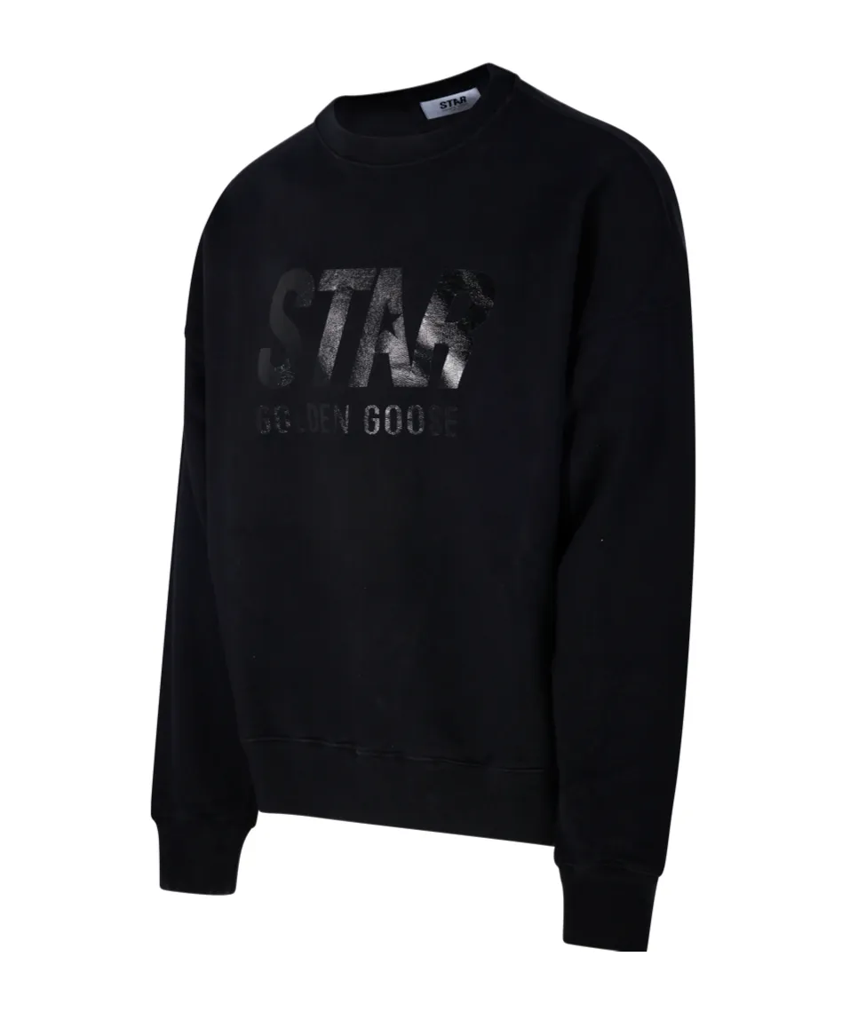 Golden Goose Deluxe Brand Logo Printed Crewneck Sweatshirt