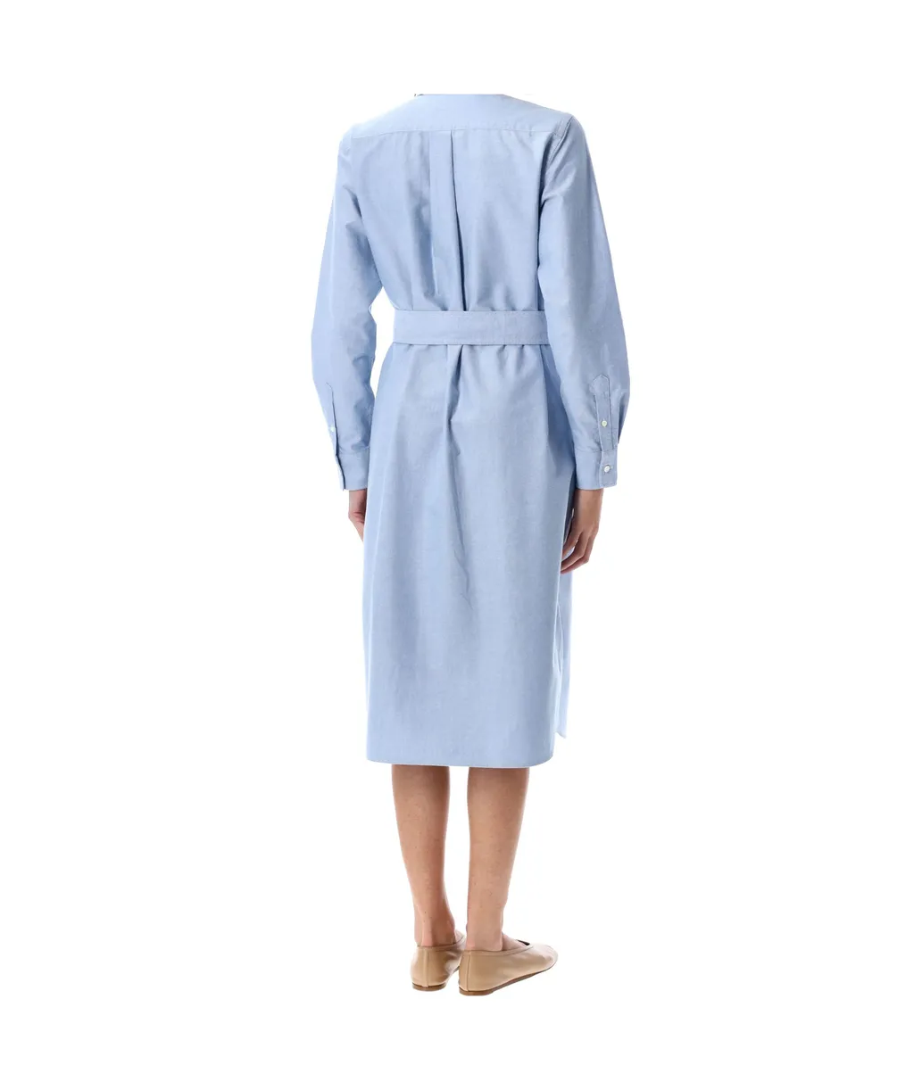 Polo Ralph Lauren Belted Oxford Shirtdress