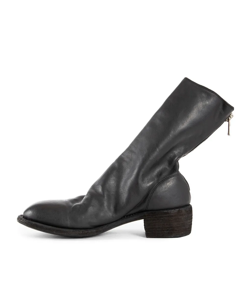 Round-Head Short Boots