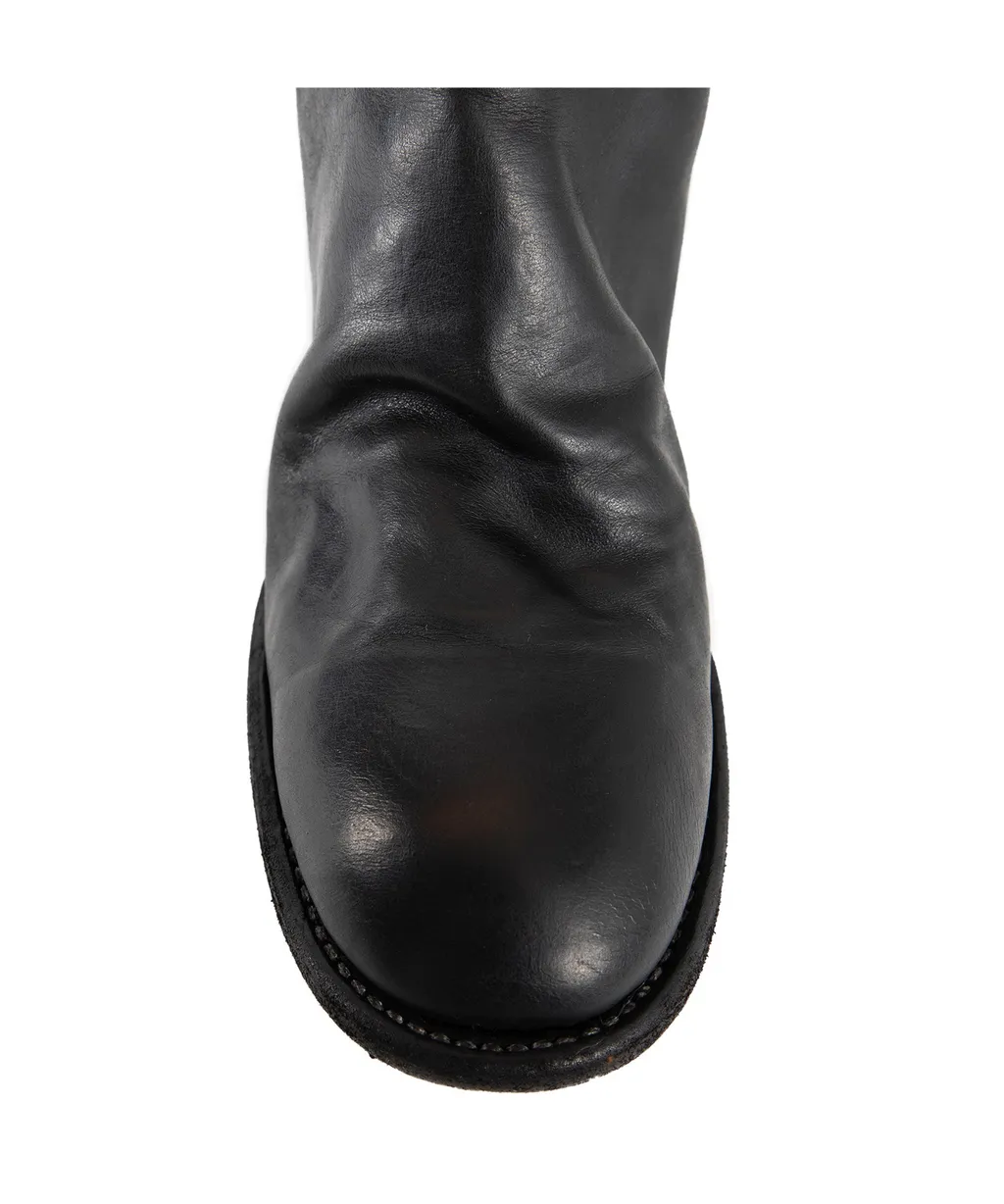 Round-Head Short Boots