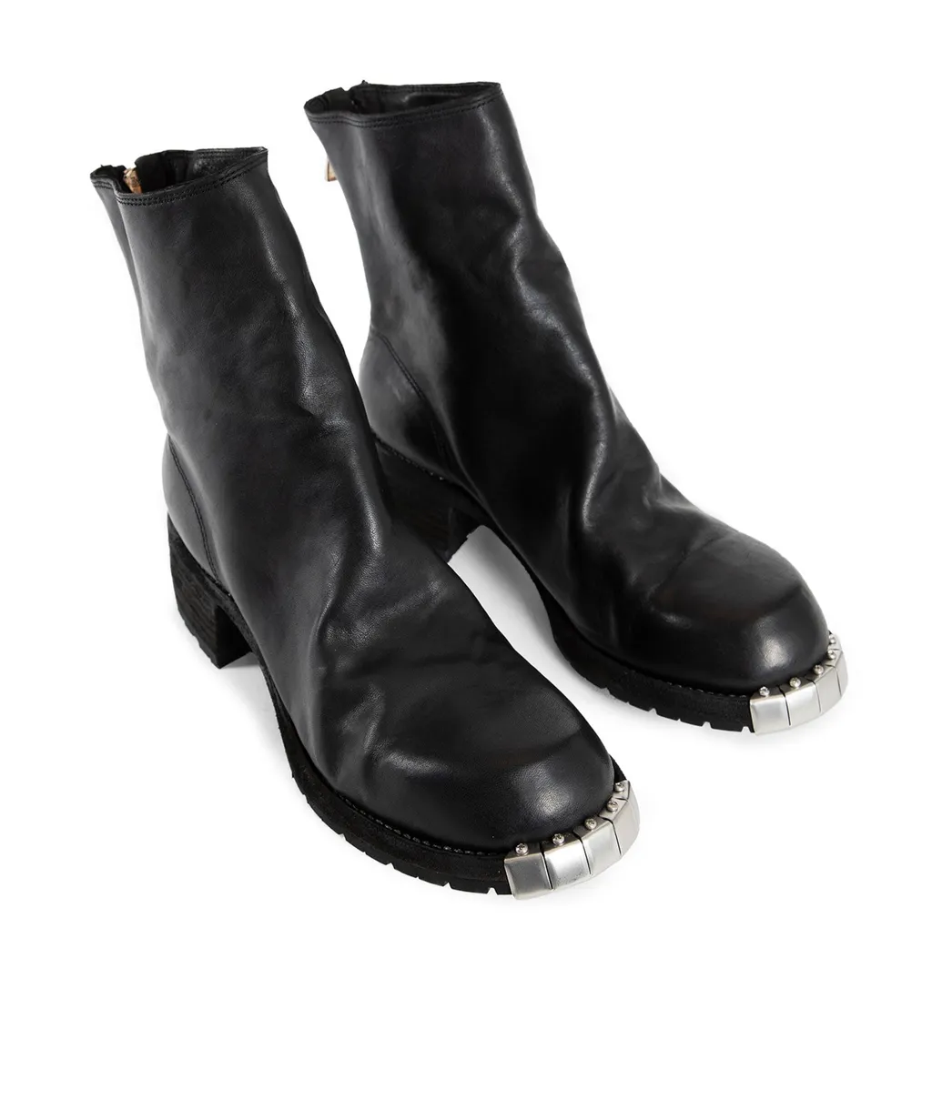 Zippered Short Boots