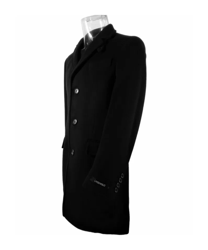 Lapel Long-Sleeved Coat