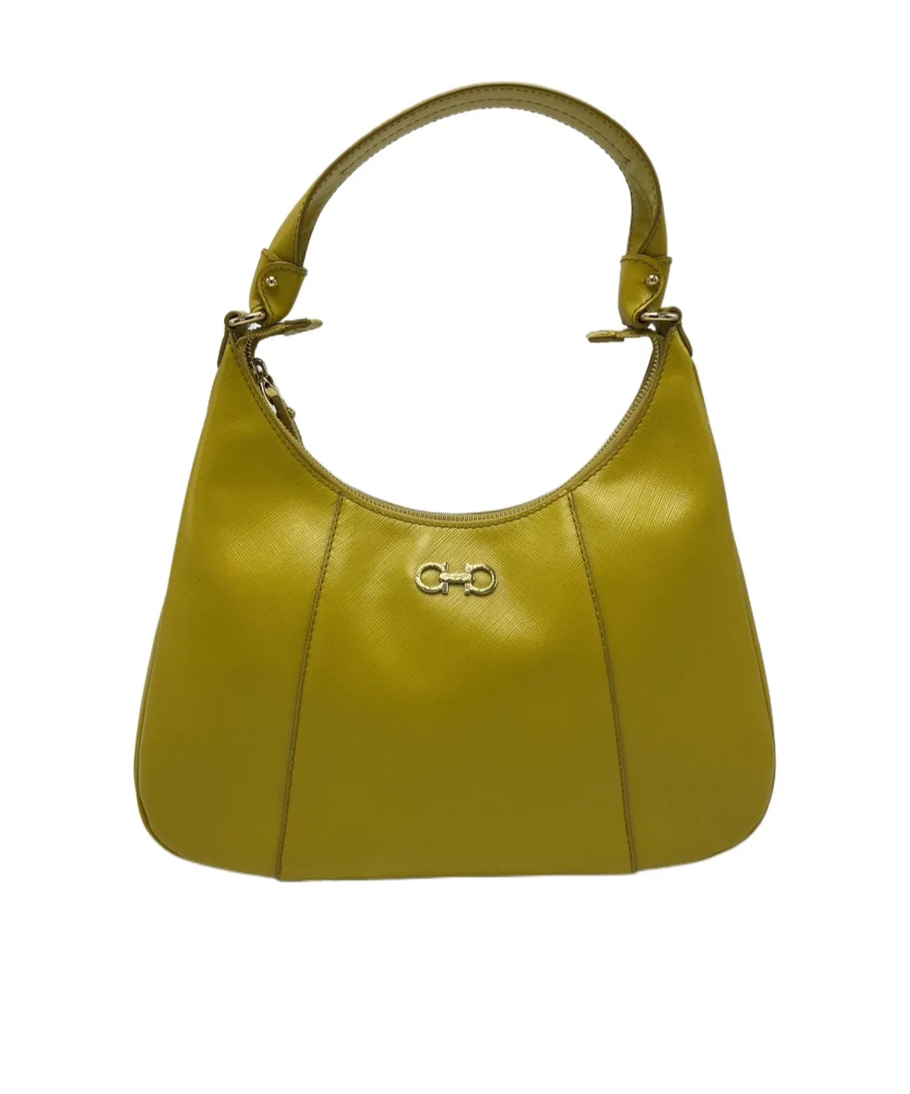 Zippered Shoulder Bag