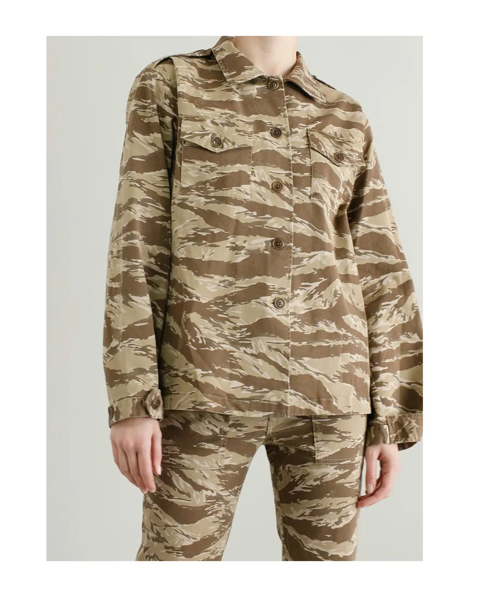 Camouflage Print Shirt