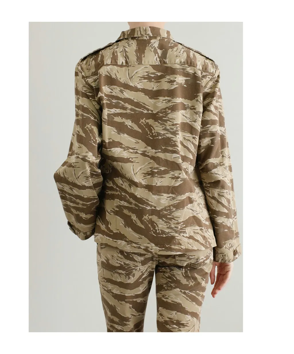 Camouflage Print Shirt