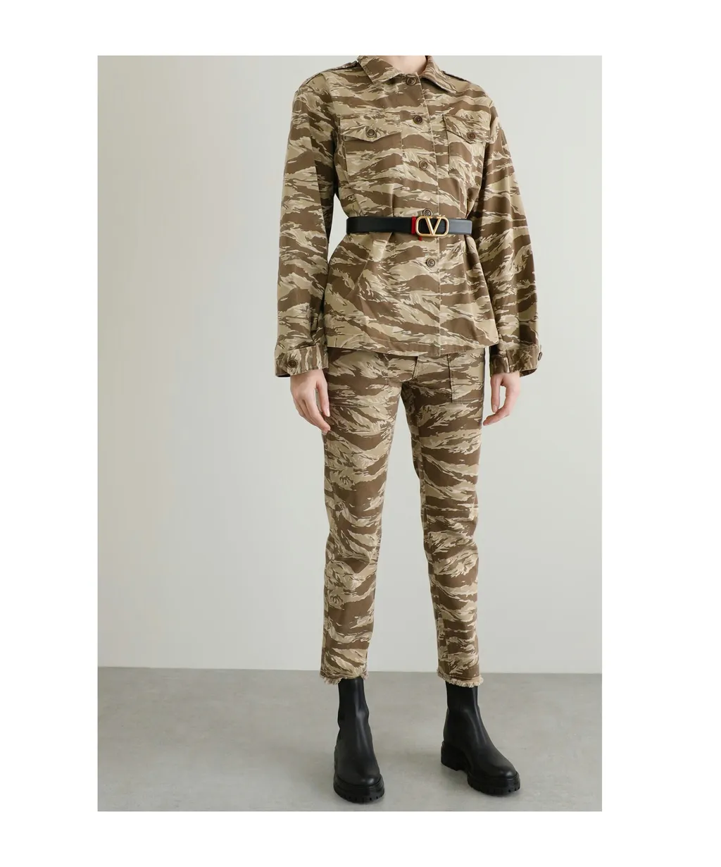 Camouflage Print Shirt