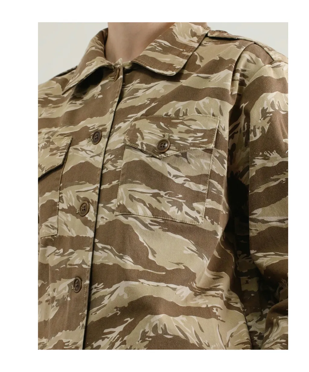 Camouflage Print Shirt
