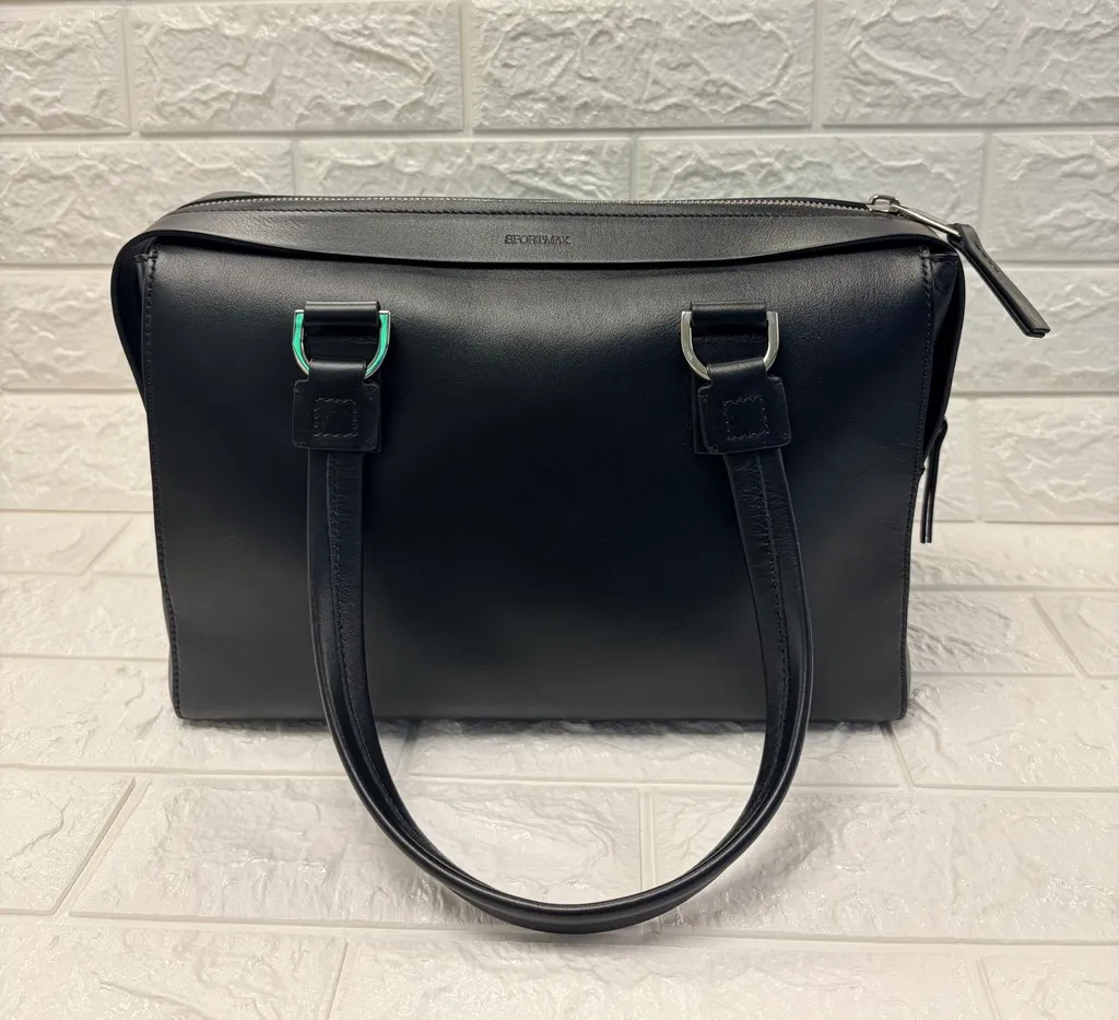 Zippered Shoulder Bag