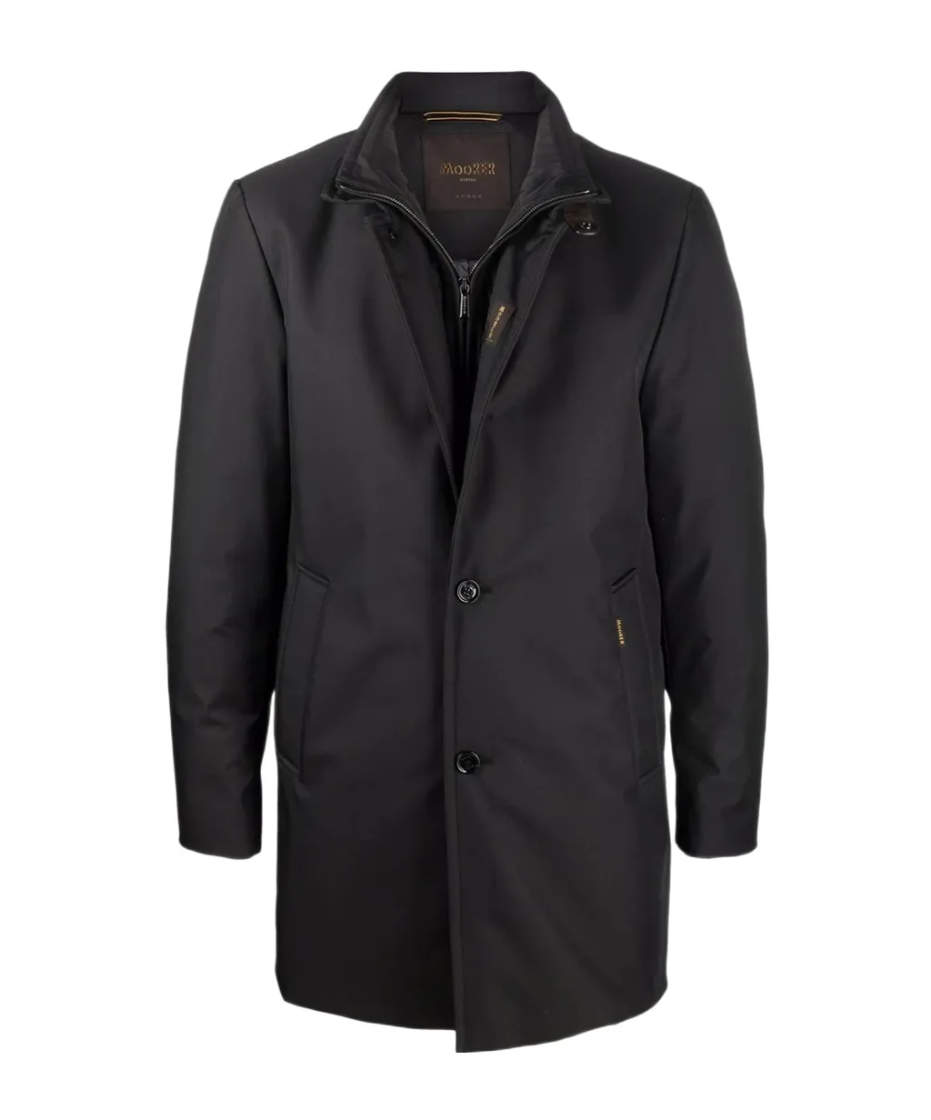 Moorer Bond Quilted Parka Coat