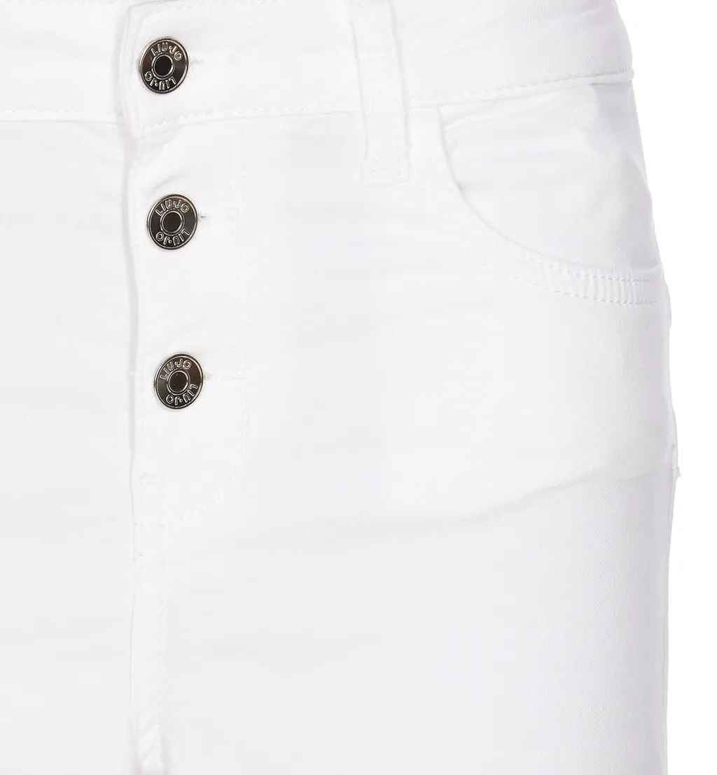 Liu Jo High-Waisted Cropped Jeans