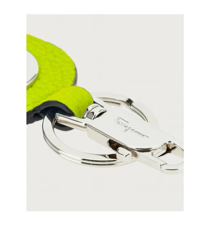 Gancini Pattern Key Chain