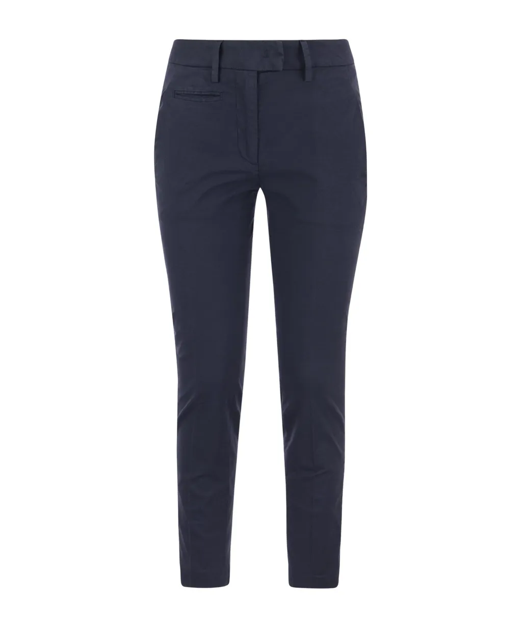 Dondup Slim Fit Gabardine Pants