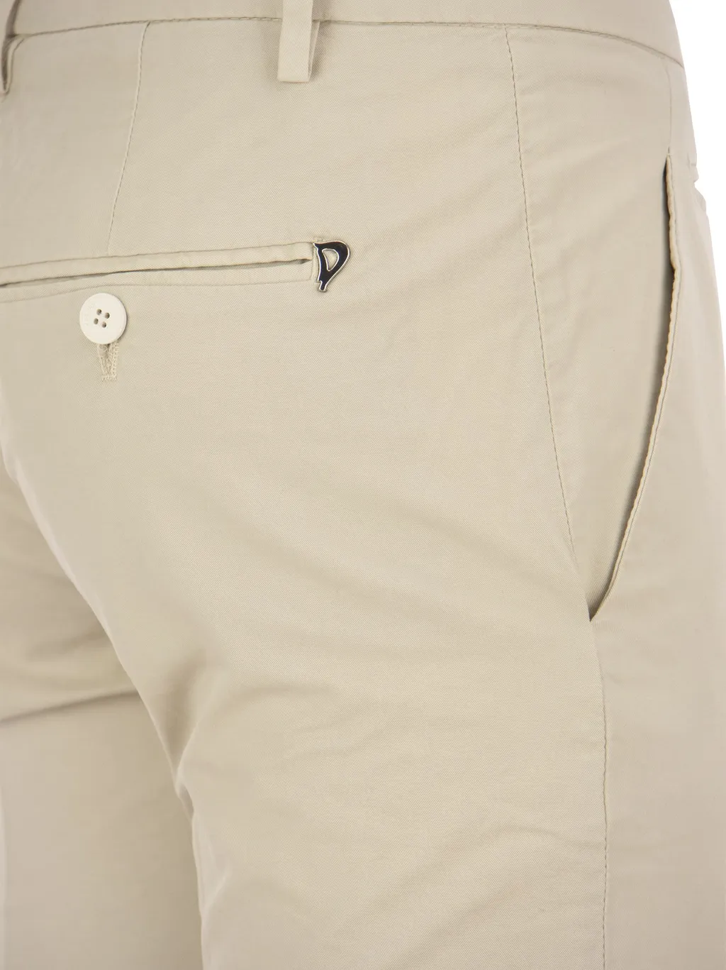 Dondup Slim Fit Gabardine Pants
