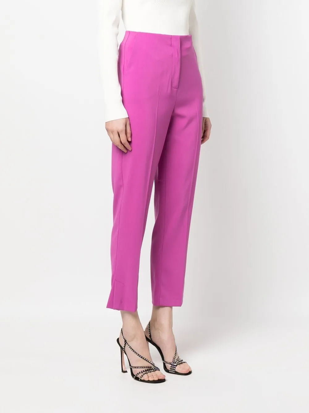 Cropped Tailored Trousers