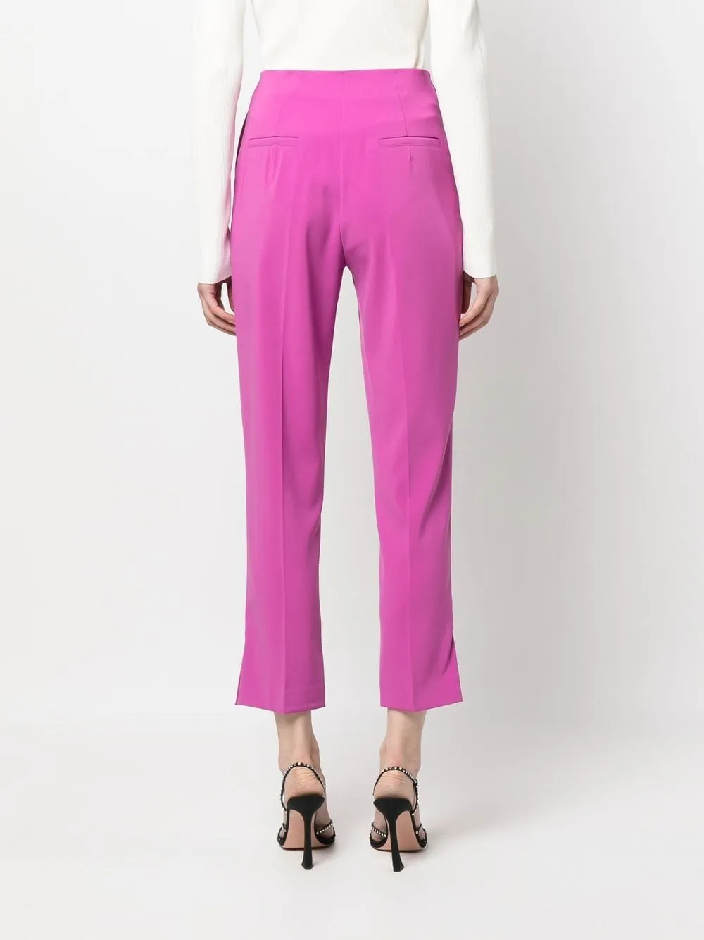 Cropped Tailored Trousers