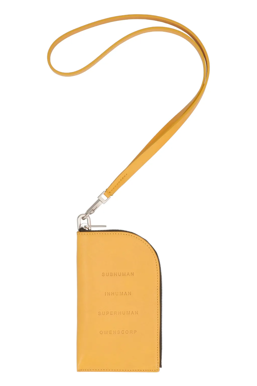 Rick Owens Edfu Zipped Neck Wallet