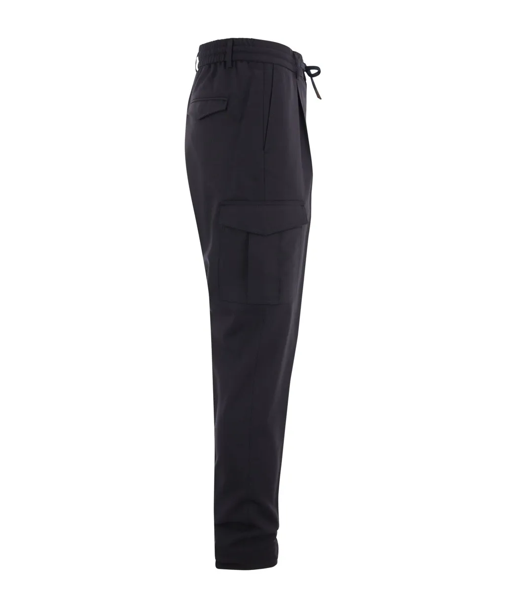 Peserico Drawstring Cargo Trousers