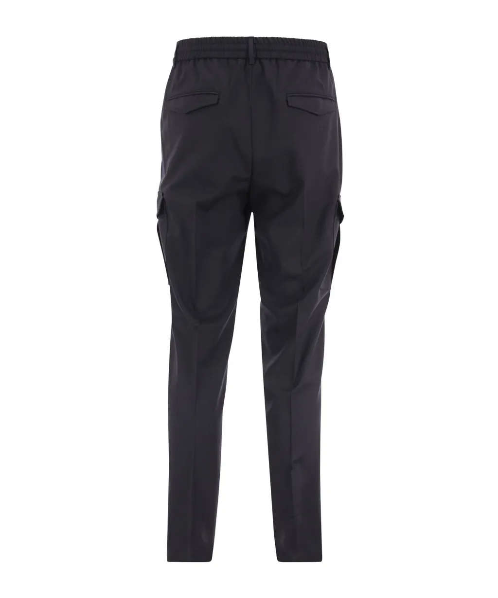 Peserico Drawstring Cargo Trousers