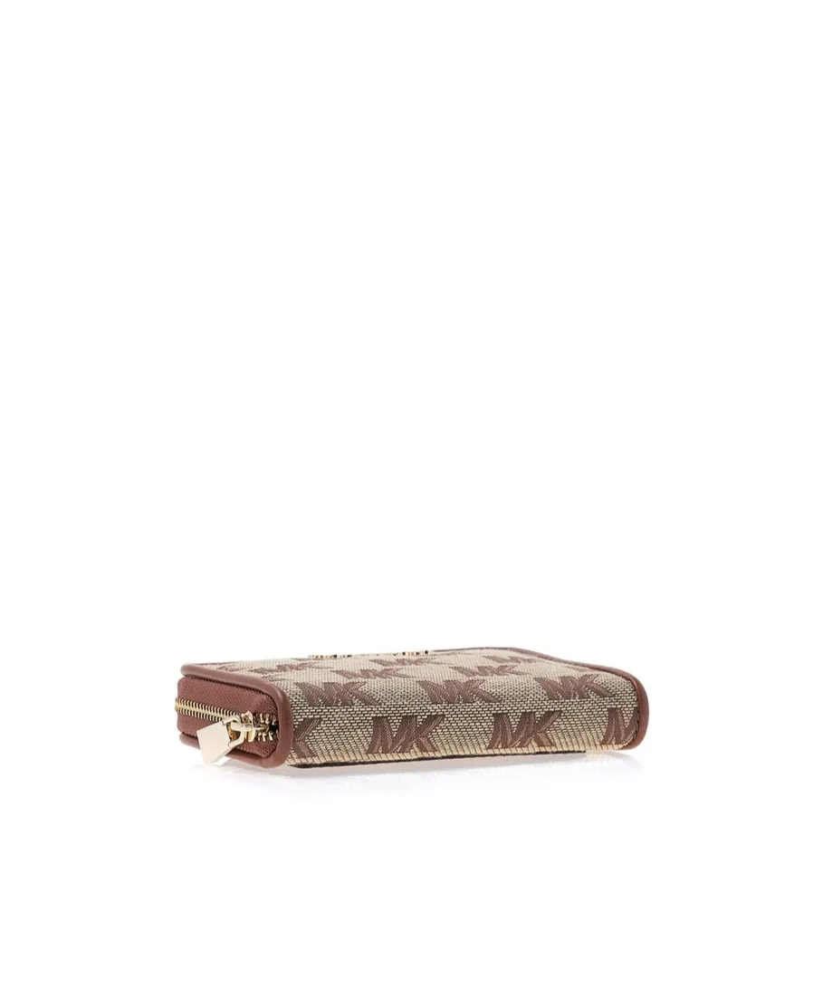 Logo-Plaque Zip-Fastening Wallet