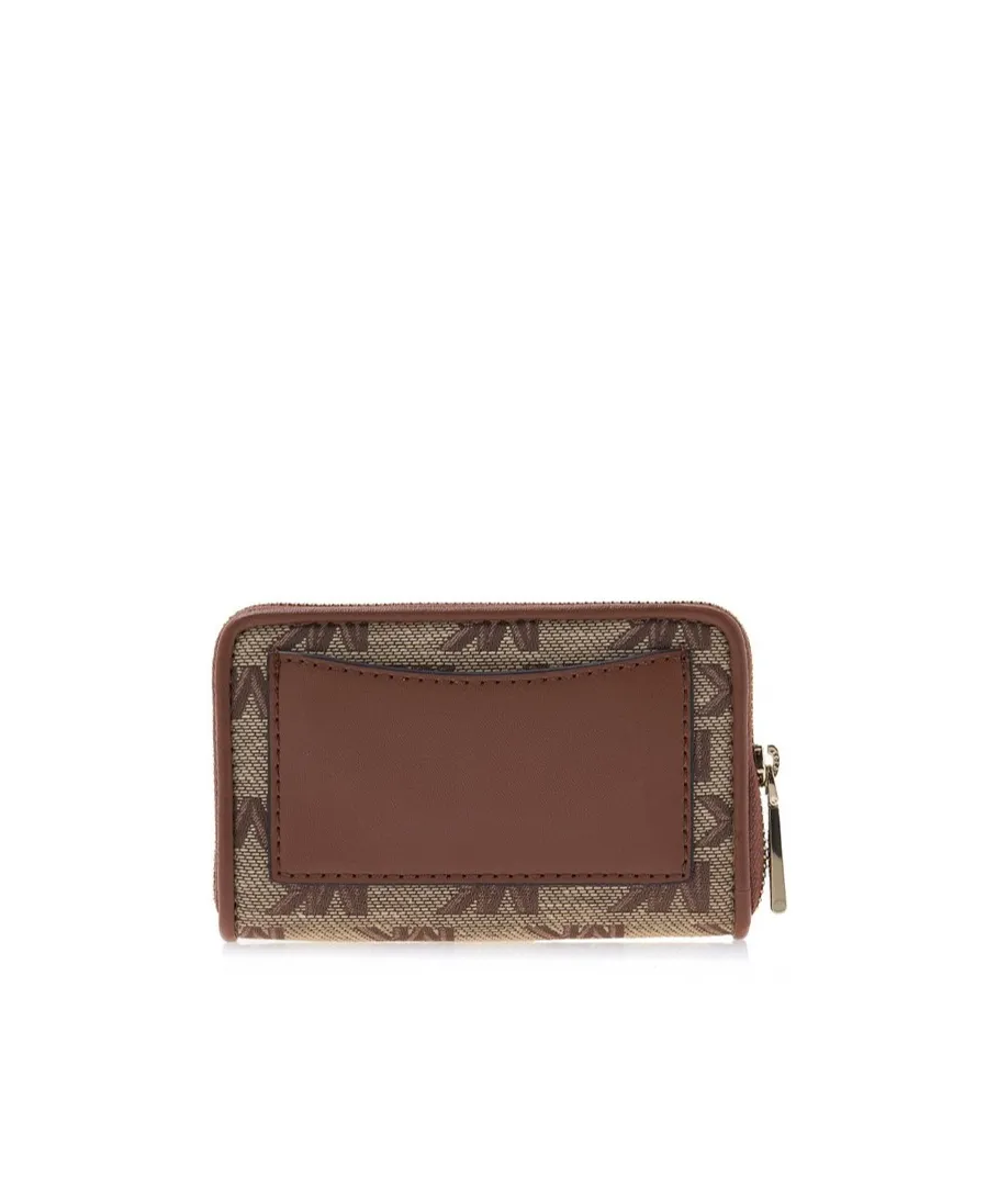 Logo-Plaque Zip-Fastening Wallet