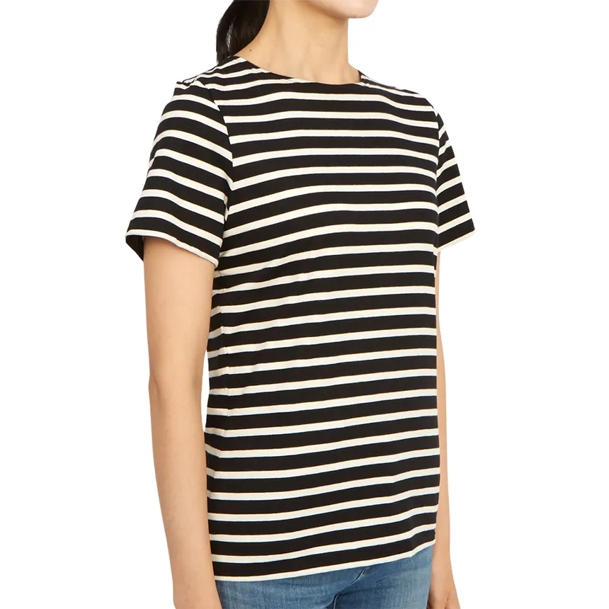 Striped Short-Sleeved T-Shirt