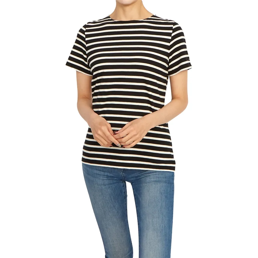 Striped Short-Sleeved T-Shirt