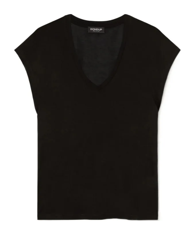 V-Neck Cotton T-Shirt