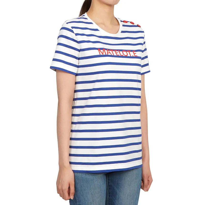 Striped Printed T-Shirt
