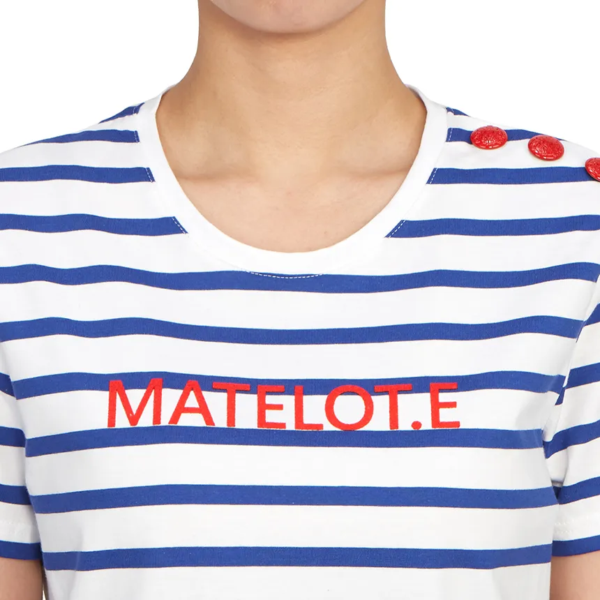 Striped Printed T-Shirt