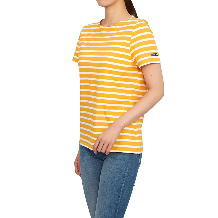 Round-Neck Striped T-Shirt