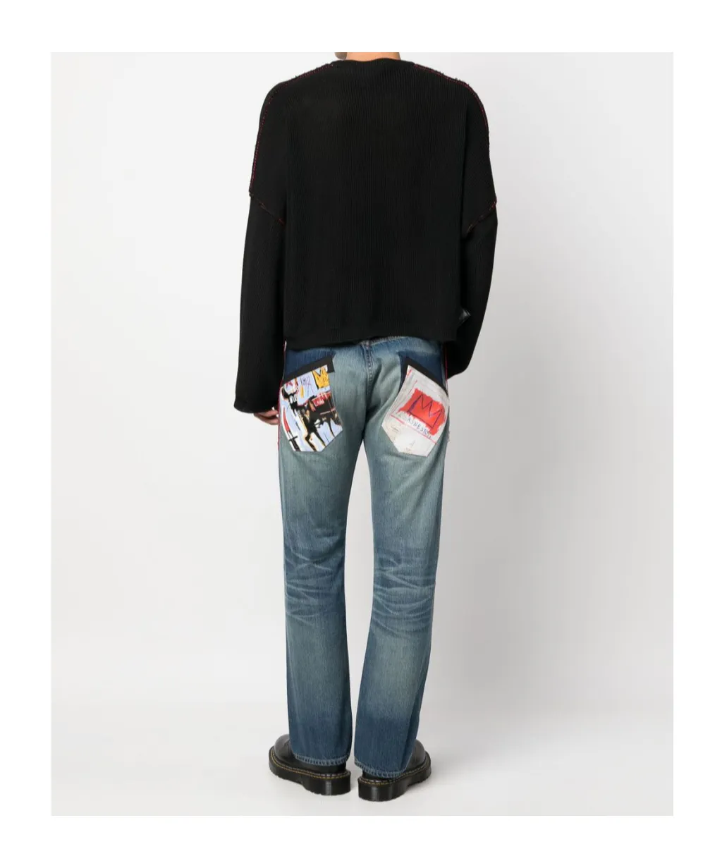 Five-Pocket Denim Trousers