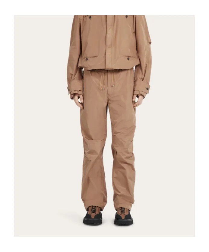 Elastic Waist Casual Pants