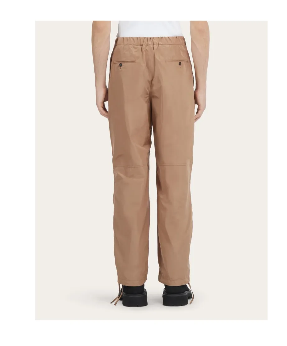 Elastic Waist Casual Pants