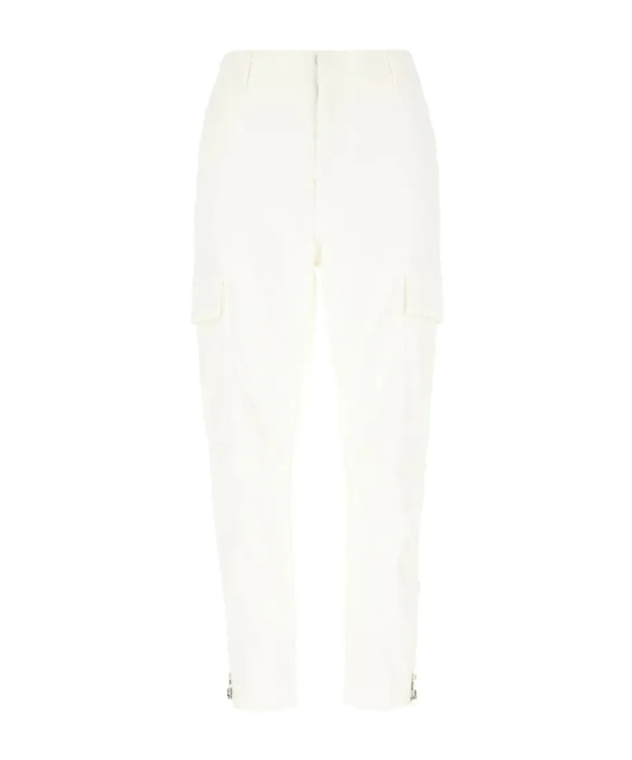 Cargo-Pockets Straight-Leg Jeans