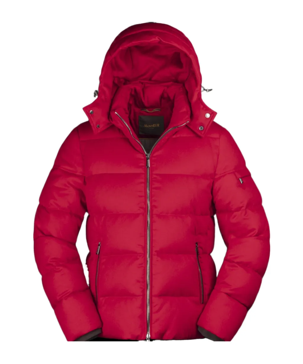 Brett Hooded Down Jacket