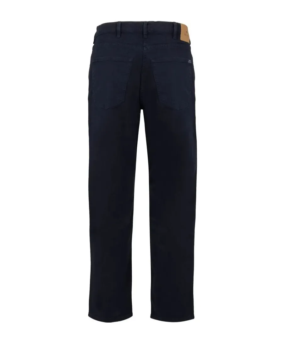 Ps Paul Smith Button Detailed Straight Leg Jeans