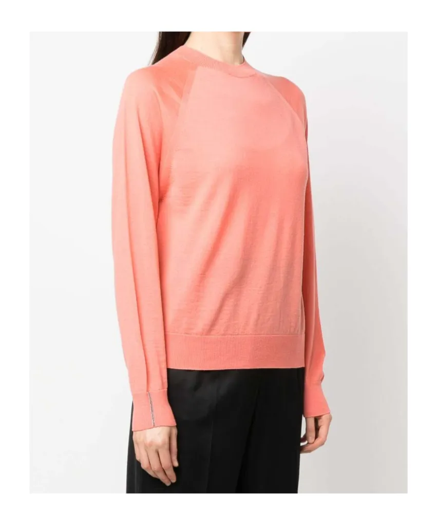 Crew-Neck Virgin-Wool Jumper