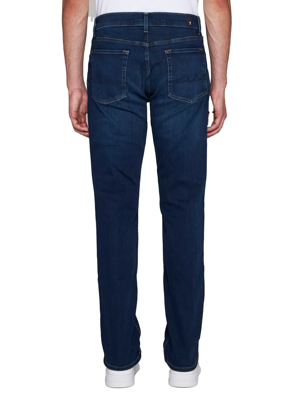 Mid-Rise Tapered-Leg Jeans