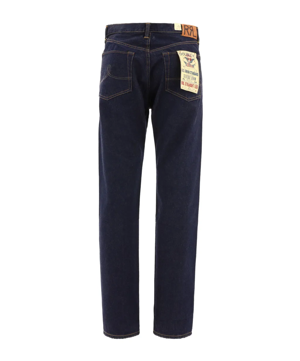 Ralph Lauren Rrl Low-Rise Straight-Leg Jeans