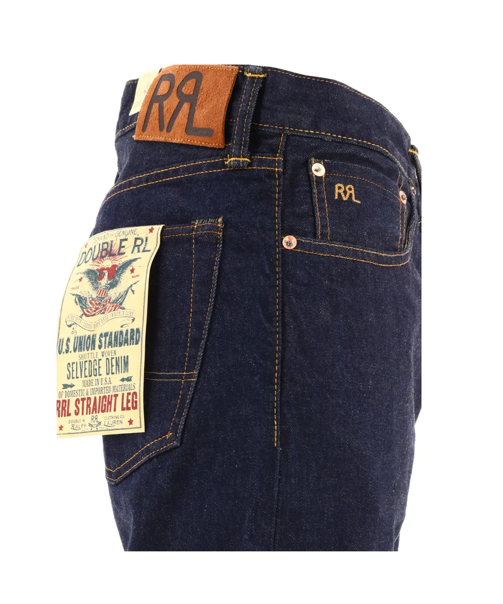 Ralph Lauren Rrl Low-Rise Straight-Leg Jeans