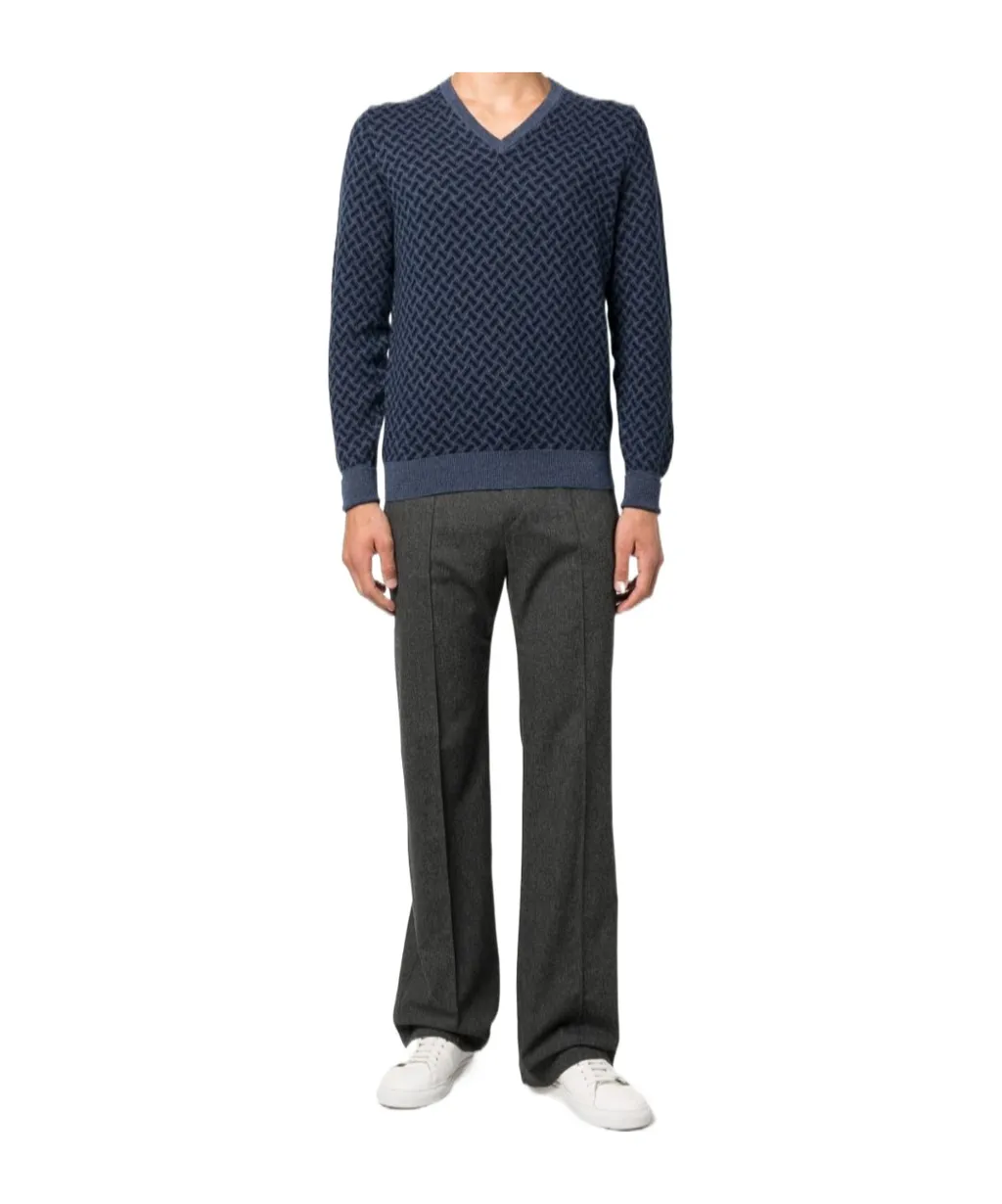 Biscottino V-Neck Cashmere Jumper