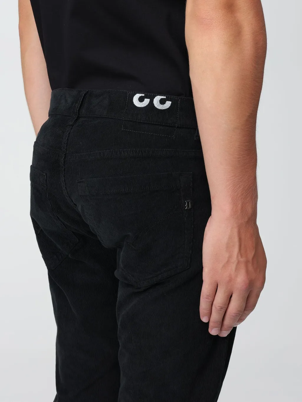 Slim-Cut Corduroy Trousers